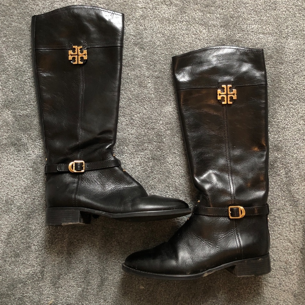 Tory Burch Black Boots